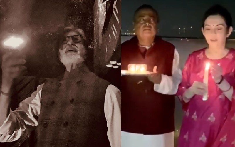 PM Narendra Modi’s #9pm9minute: Mira Rajput, Amitabh Bachchan, Aishwarya Rai Bachchan, Ambanis Light Up Diyas For A Better Tomorrow