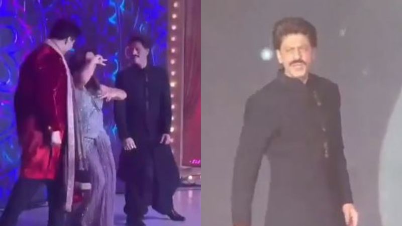 Shah Rukh Khan-Gauri Khan Literally Break The Dance Floor; But What’s With That Moustache, Bruv? – INSIDE VIDEO From Armaan Jain's Reception