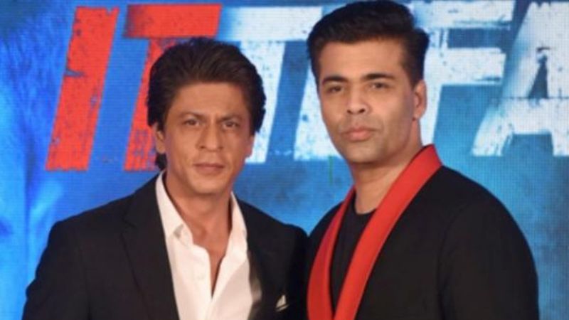 Karan Johar Shares TB Pic Of Shah Rukh Khan Dancing At A Function; Calls Himself The ‘Out Of Sync Background Dancer’