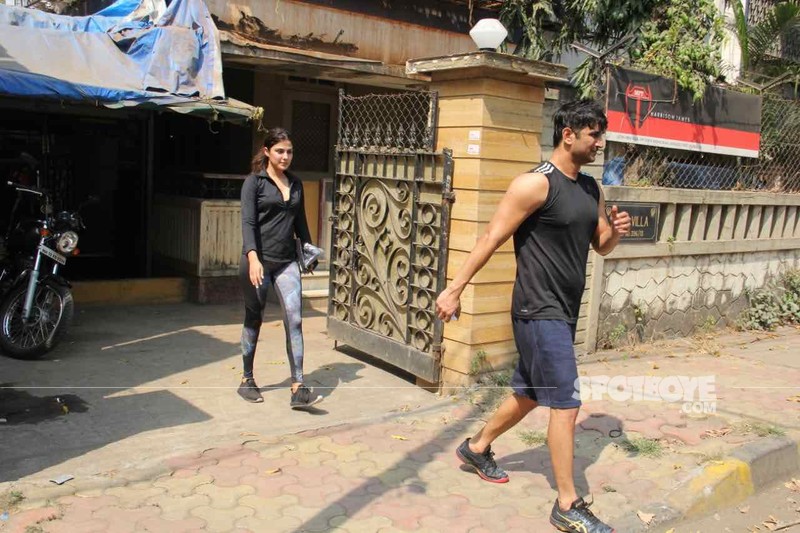 Sushant Singh Rajput and Rhea Chakraborty