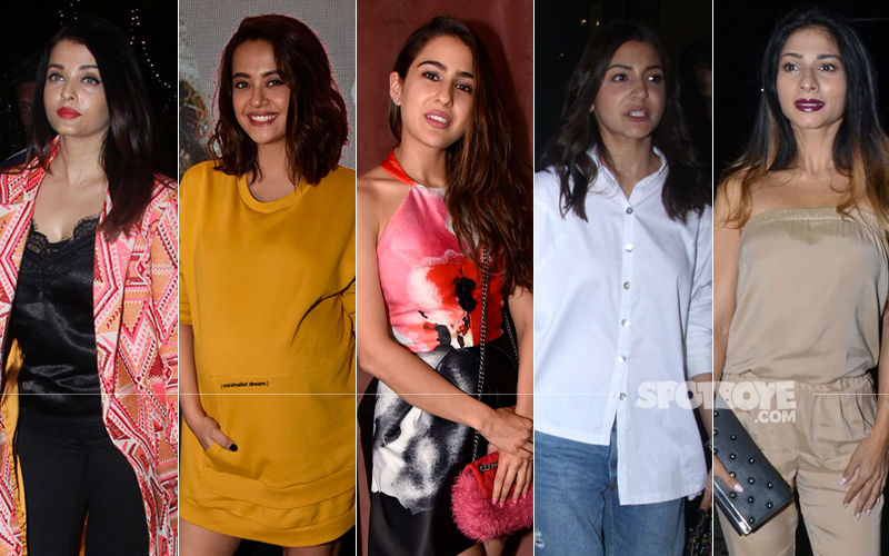 STUNNER OR BUMMER: Aishwarya Rai Bachchan, Surveen Chawla, Sara Ali Khan, Anushka Sharma Or Tanishaa Mukerji?