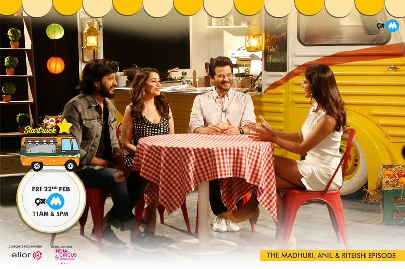 9XM Startruck With Madhuri Dixit, Anil Kapoor, Riteish Deshmukh - Catch The Episode Tomorrow!
