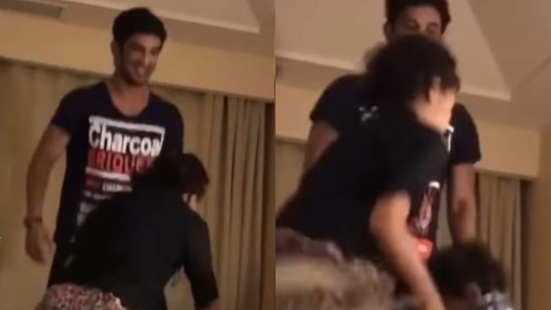 Sushant Singh Rajput Death: THIS Video Of SSR Channeling His Inner Kid By Jumping On The Bed With Children Is Too Cute - WATCH