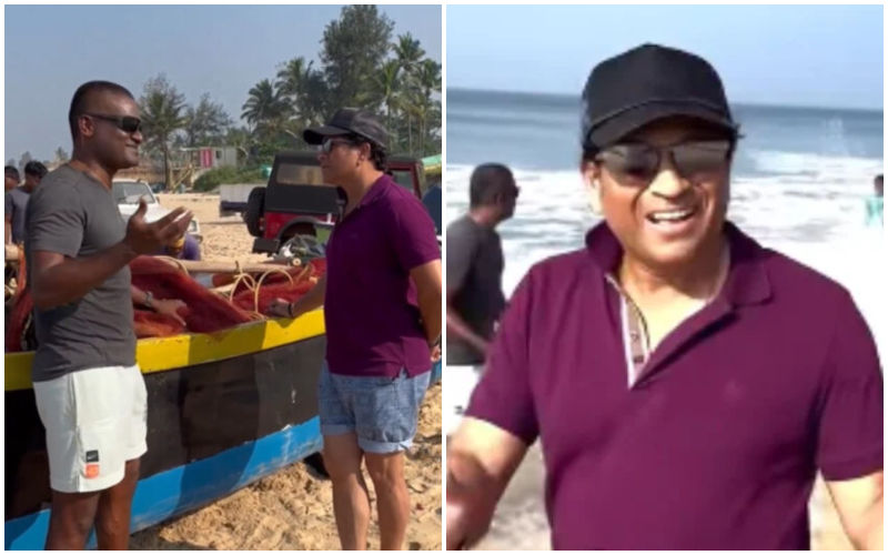 VIRAL! Sachin Tendulkar Is Setting Major Travel Goals As He Enjoys A Fishing Session With Local Fishermen And We Absolutely Love It-WATCH