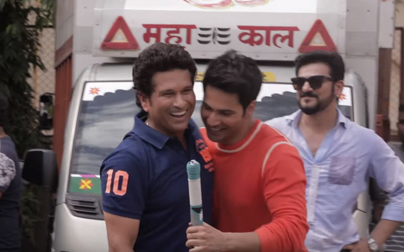 Sachin Tendulkar Is The First Guest On Varun Dhawan’s Show Mango Man, Stars Indulge In A Game Of Cricket And Fun Q&A