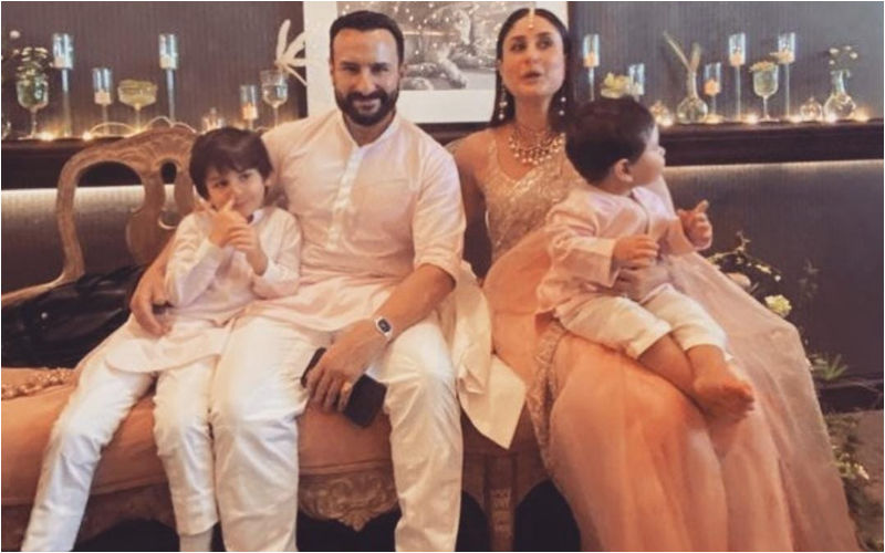 AWW! Saif Ali Khan Lifts Taimur-Jehangir In Each Arms As He Steps Out For Family Outing With Kareena Kapoor; Fans Call Him Super Daddy-See PICS