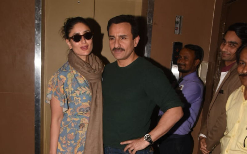 Saif Ali Khan Out On A Movie Date With Kareena Kapoor Khan Amidst Backlash On His Statement On History Of India