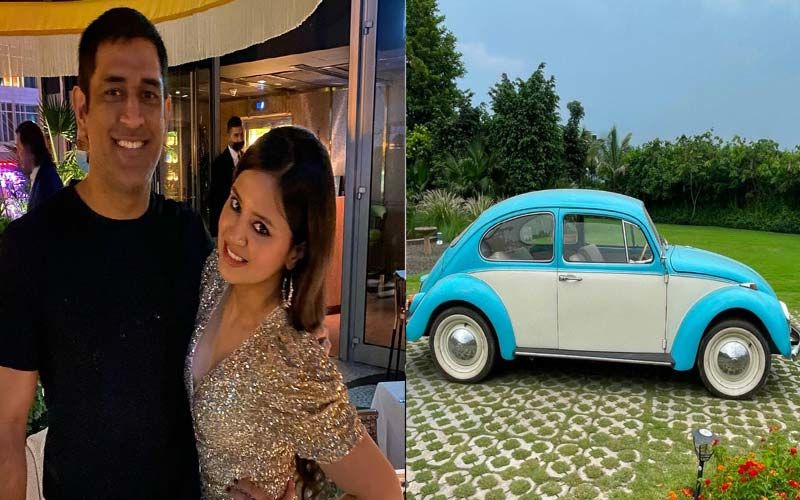 MS Dhoni Gifts Wife Sakshi A Vintage Car On Their 11th Wedding Anniversary; Latter Thanks Her Hubby And Gives A Glimpse Of The Special Gift