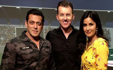 IPL 2019 Finale: Bharat Pair, Salman Khan-Katrina Kaif Pose With Brett Lee
