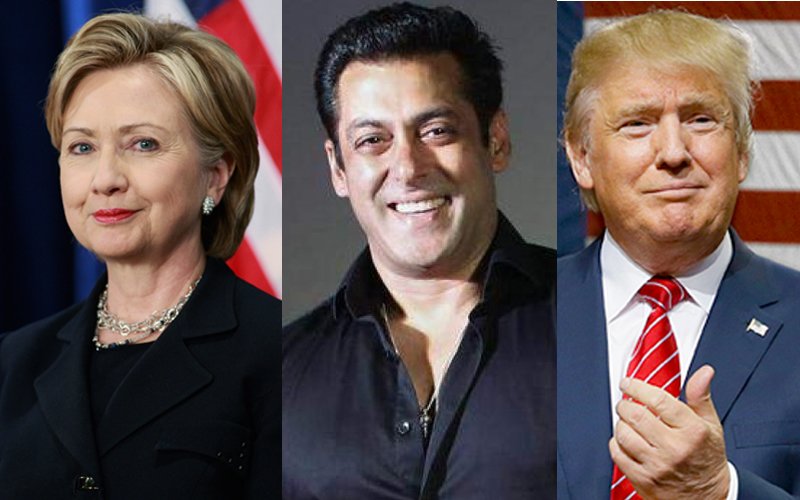 Clinton Or Trump-Guess Who Is Salman Khan Supporting In The US Presidential Elections?