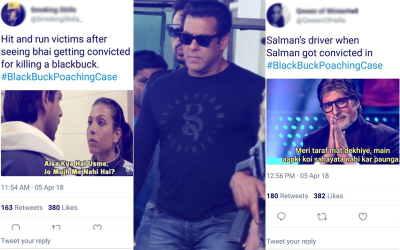 Trolls Mock Salman Khan’s Verdict In The Blackbuck Case