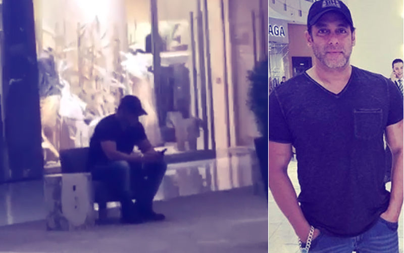 Salman Khan Inside A Dubai Mall But Nobody Recognized Him!