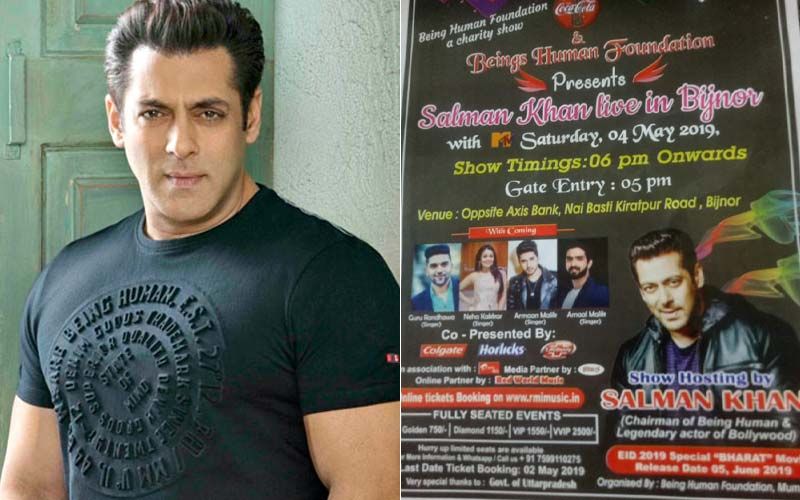 Salman Khan's Name Falsely Used In A Charity Event Advertisement; Actor Informs Fans About The Fraud