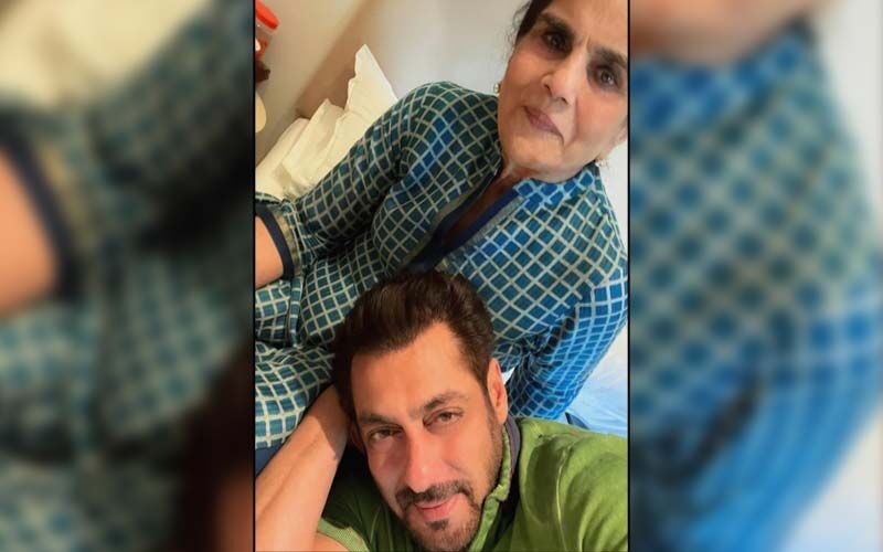 Salman Khan Lays On His Mother Salma Khan's Lap In Latest Heartwarming Selfie; Says, 'Maa Ki Godh, Jannat'