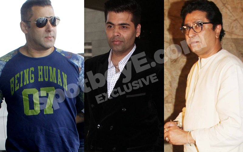 Salman Khan Comes To Karan Johar’s Rescue, Calls Up Raj Thackeray