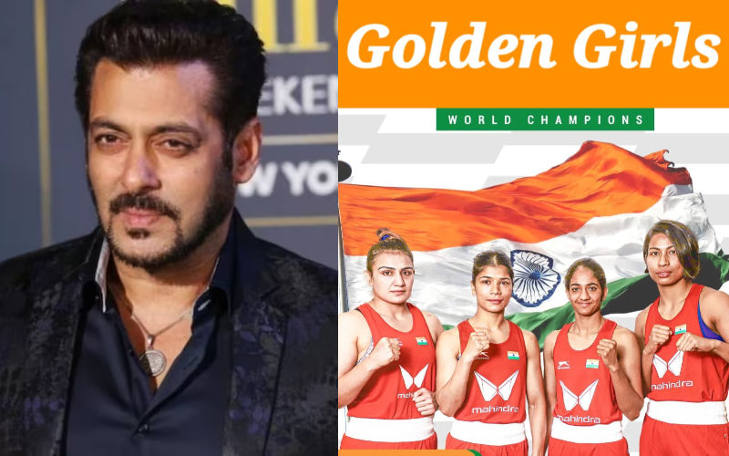 Salman Khan Applauds Nikhat Zareen As She Wins Gold At The World Boxing Championship; Says ‘So Proud Of U, Many Congratulations To You All’-SEE TWEET