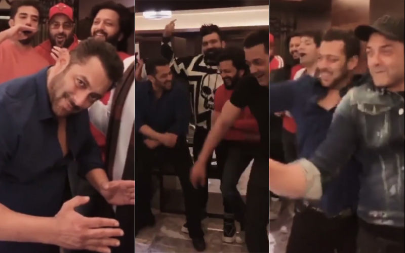 Salman Khan’s Crazy Dance Videos: Superstar Grooves To Gur Naal Ishq With Bobby Deol And Gang