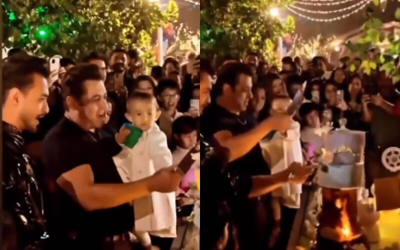 Salman Khan CUTTING CAKE At Panvel Farm House - 51st Birthday Celebration -  YouTube