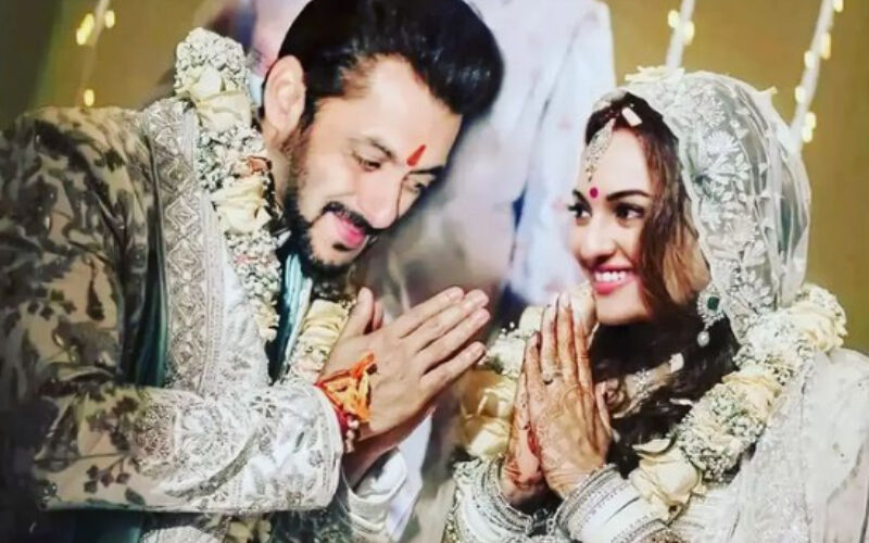 Salman Khan And Sonakshi Sinha's NEW Fake WEDDING Picture As Bride-Groom Goes Viral And It Has A Connection With Varun Dhawan, Natasha Dalal