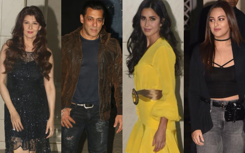 #HappyBirthdaySalmanKhan: Arpita Khan Sharma, Katrina Kaif, Sangeeta Bijlani, Sonakshi, Pulkit-Kriti Attend The Bash