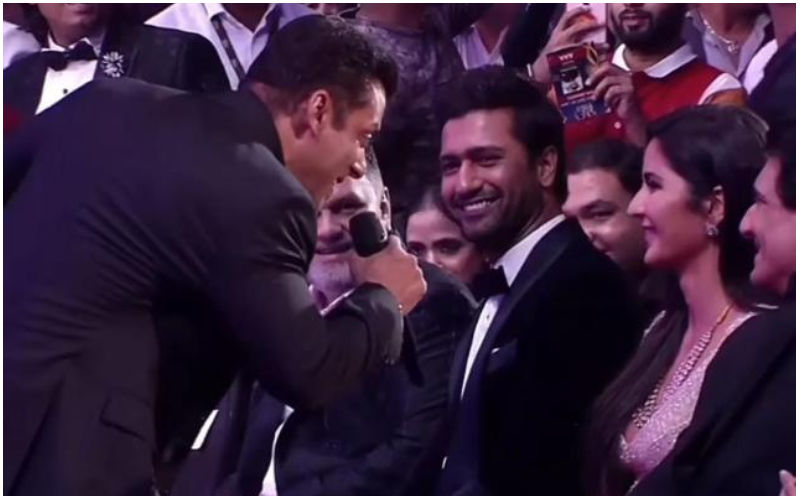 THROWBACK! Salman Khan Tries To Woo Katrina Kaif By Singing For Her In Presence Of Vicky Kaushal! Netizens Say, ‘Thankgod Kat Got Vicky’