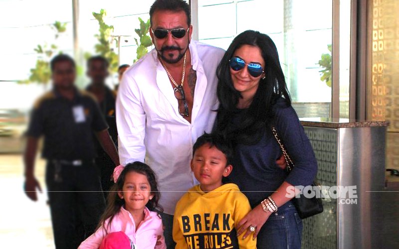 Sanjay Dutt And Manyata Invite Salman Khan’s Sister Arpita Khan For Their Twins’ Birthday Party