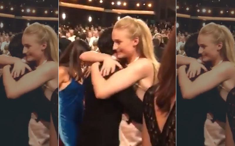 Emmy Awards 2019: Sansa Stark Aka Sophie Turner And Jon Snow Aka Kit Harington's Long Hug Gives People GoT Feels