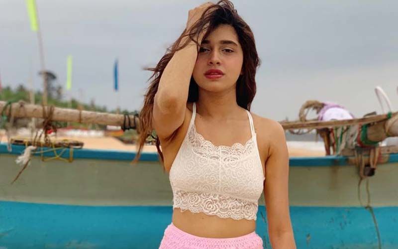 Sanskruti Balgude Flaunts Her Gorgeous Legs In This Sweater Dress