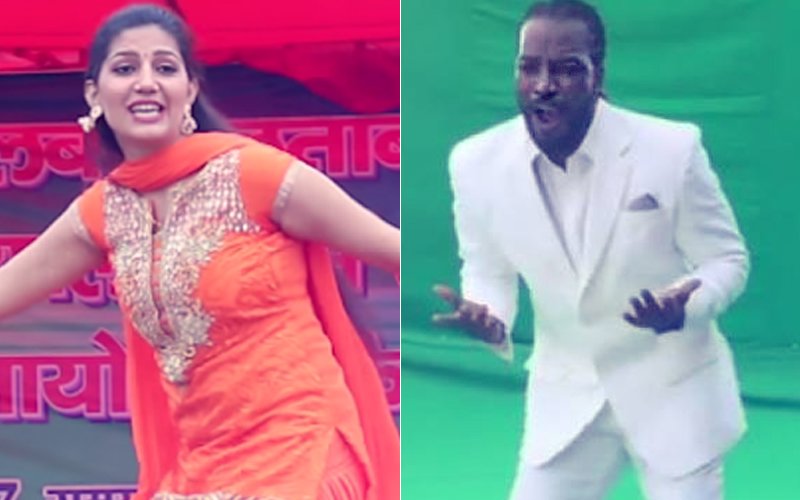 Chris Gayle Shakes A Leg To Sapna Choudhary's Haryanvi Track, Watch Video