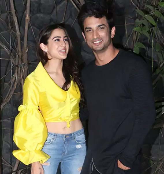 Sara Ali Khan With Sushant Singh Rajput