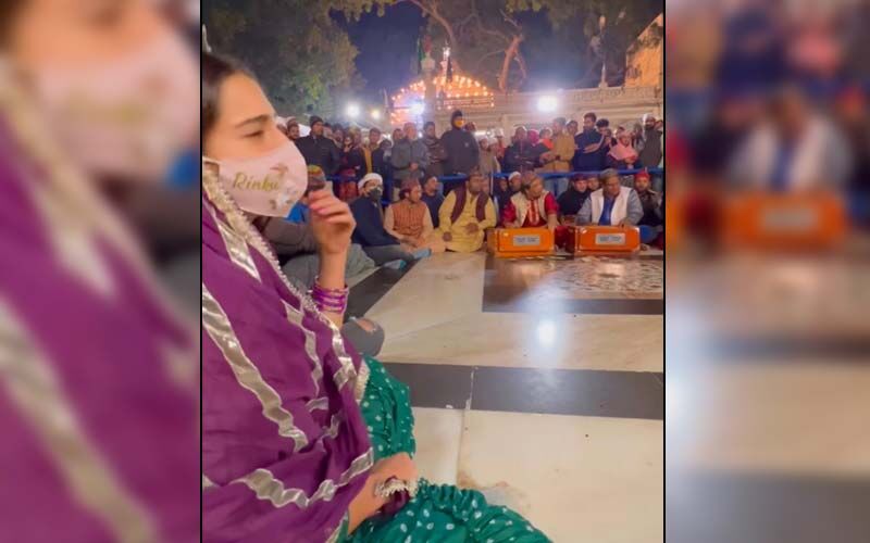 Sara Ali Khan Gives A Glimpse Of Her Evening As She Enjoys Qawwali At A Dargah In Delhi; Actress Sits On Floor As She Listens To 'Kun Faya Kun' From Ranbir Kapoor's Rockstar