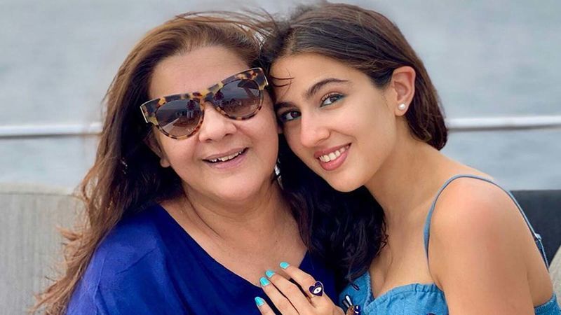 Sara Ali Khan And Amrita Singh To Come Together Onscreen For The First Time To Endorse A Hair Care Brand; Actress Enjoys A Champi Session With Her Mom
