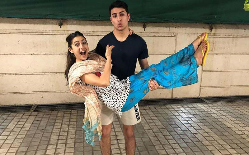 Sara Ali Khan Shares Goofy Pictures With Birthday Boy Ibrahim; Calls Him, “Best Brother In The World”