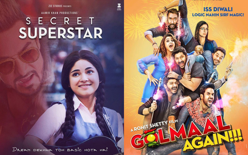 Secret Superstar And Golmaal Again