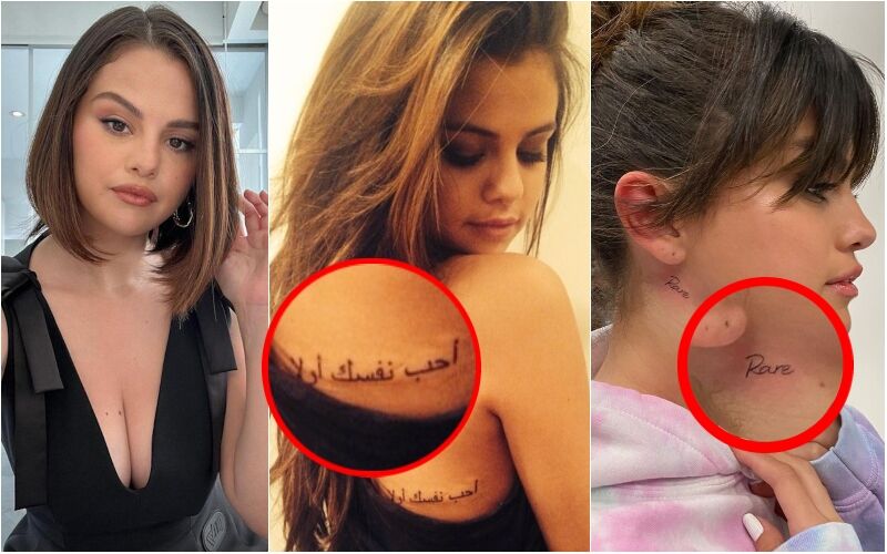 Selena Gomez Bikini Photos: See Latina Show Off New Tattoo In Sexy Zebra  Print Swimsuit!