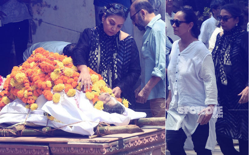 Kalpana Lajmi Funeral: Heartbroken Shabana Azmi And Soni Razdan  Attend The Filmmaker’s Last Rites