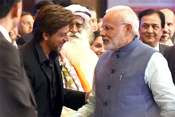 Shah Rukh Khan With PM Modi