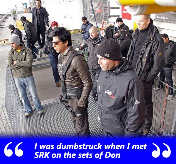 Shah Rukh Khan On The Sets Of Don 2