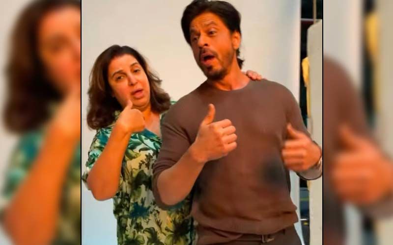 Shah Rukh Khan And Farah Khan Dance To The Iconic Song 'Main Hoon Na'; Fans Demand Sequel To The Movie -WATCH