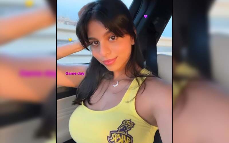 VIRAL! Suhana Khan Looks Pretty In Yellow, Screams In Joy As Kolkata Knight Riders Wins, Shares A Pic Of Her 'Dream Team'