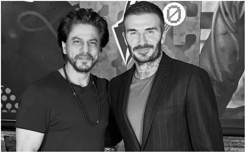 David Beckham Poses With The ‘Great Man - Shah Rukh Khan’! Pens A Heartwarming Note Of Gratitude For Hosting Him At Mannat-SEE PIC