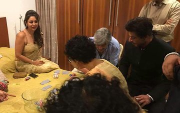 Ooh La La! Watch SRK Playing Cards At Aamir Khan’s House