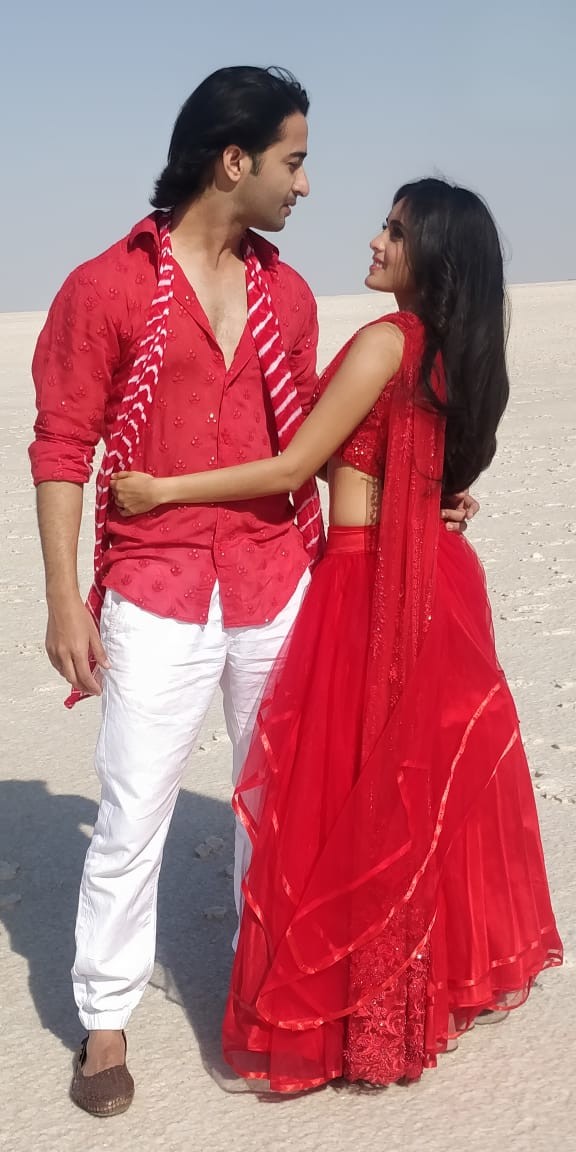 Shaheer Sheikh-Rhea Sharma Shoot For Yeh Rishtey Hain Pyaar Ke in Bhuj