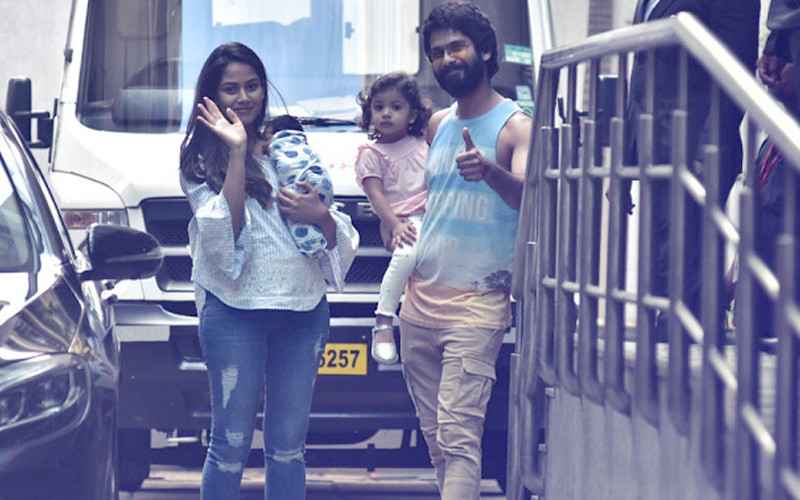 Shahid Kapoor Mira Rajput Zain Shahid Kapoor Mira Rajput Zain