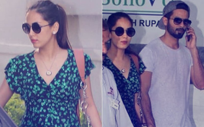 Pics: Parents-To-Be Shahid Kapoor & Mira Rajput Spotted At A Clinic In Bandra