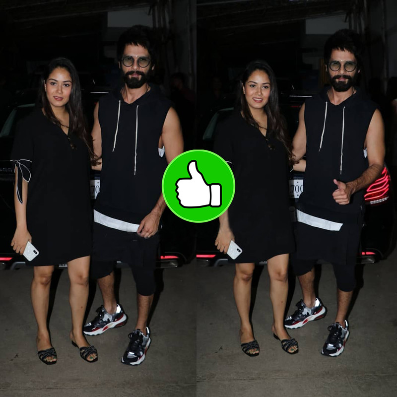 Shahid Mira Spotted At Movie Date Night