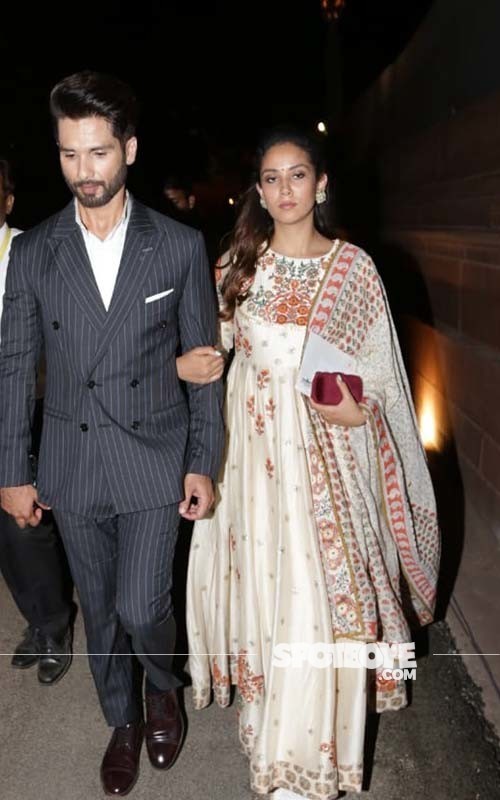 Shahid Kapoor and Mira Rajput