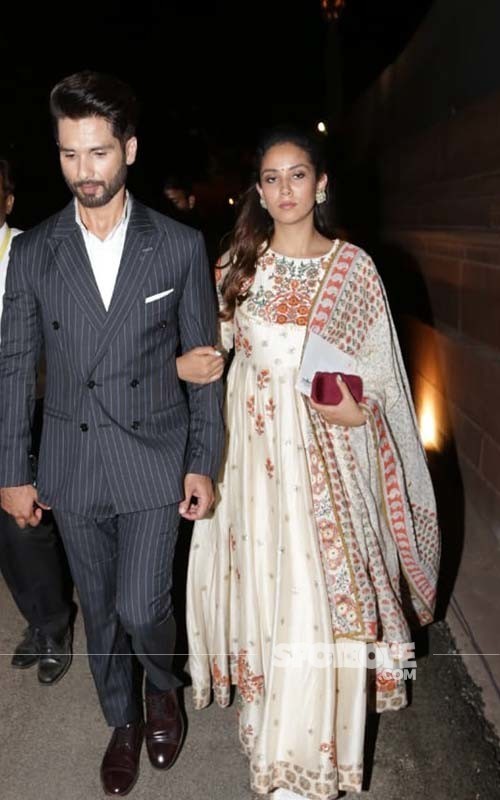 Shahid Kapoor and Mira Rajput