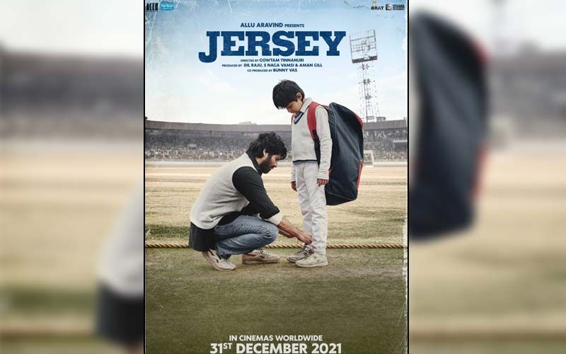Jersey Poster OUT: Shahid Kapoor Shares A Heartwarming Moment With His Son As He Ties His Shoelaces
