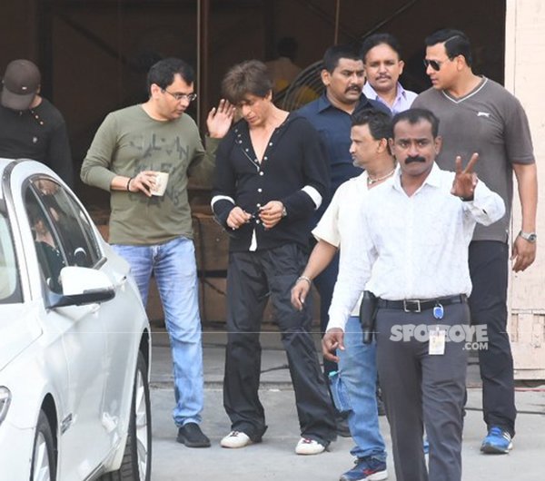 Shahrukh Khan On The Sets Of Zero